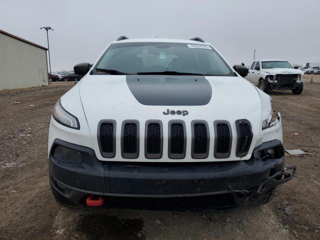 1C4PJMBB5FW712933 - 2015 JEEP CHEROKEE TRAILHAWK WHITE photo 5