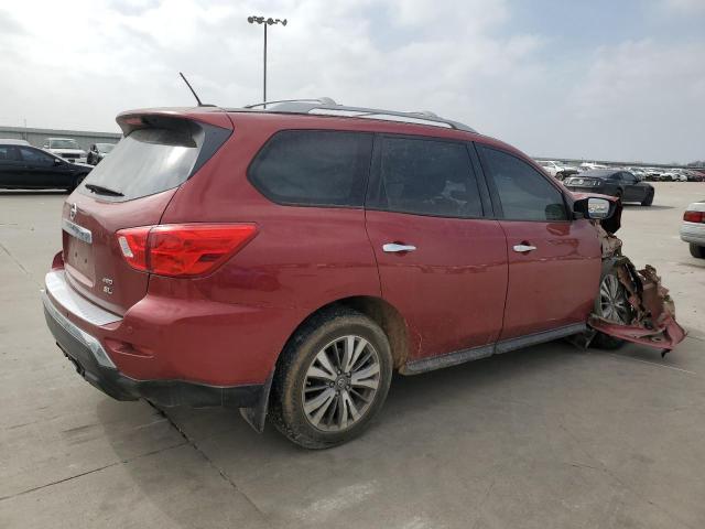 5N1DR2MM4HC694052 - 2017 NISSAN PATHFINDER S RED photo 3