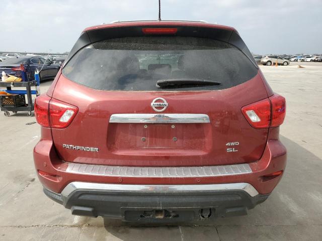 5N1DR2MM4HC694052 - 2017 NISSAN PATHFINDER S RED photo 6