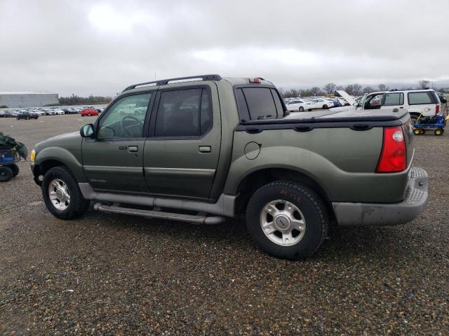 1FMZU77E82UB75299 - 2002 FORD EXPLORER S GREEN photo 2