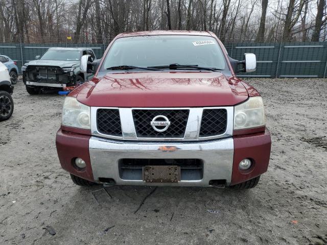 1N6BA07BX7N228496 - 2007 NISSAN TITAN XE RED photo 5