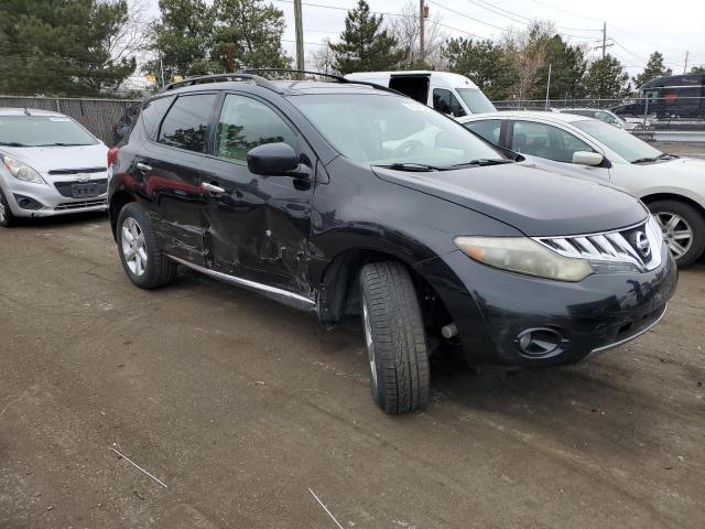 JN8AZ18W69W138309 - 2009 NISSAN MURANO S BLACK photo 4