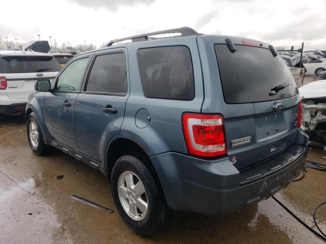 1FMCU9DG7CKA45955 - 2012 FORD ESCAPE XLT BLUE photo 2