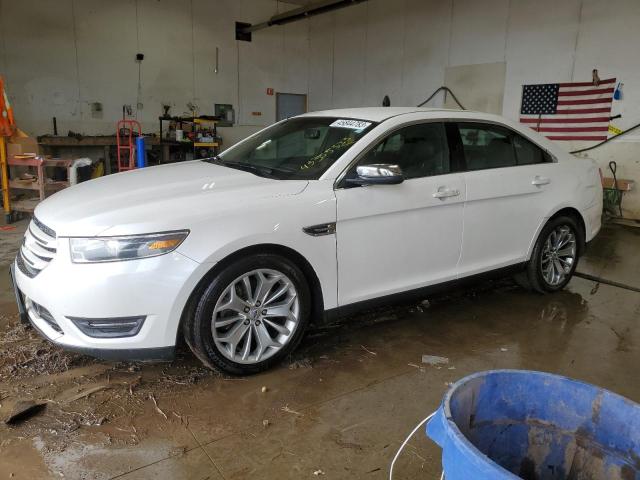 1FAHP2F86EG159276 - 2014 FORD TAURUS LIMITED WHITE photo 1