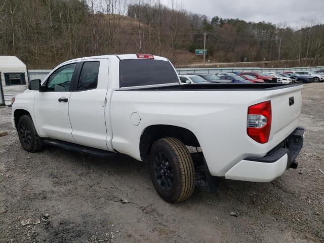 5TFUW5F19KX841970 - 2019 TOYOTA TUNDRA DOUBLE CAB SR/SR5 WHITE photo 2