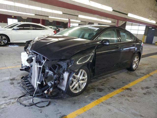 1FA6P0H79E5389390 - 2014 FORD FUSION SE BLACK photo 1