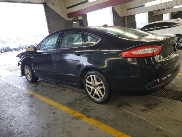 1FA6P0H79E5389390 - 2014 FORD FUSION SE BLACK photo 2