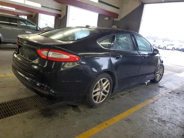 1FA6P0H79E5389390 - 2014 FORD FUSION SE BLACK photo 3