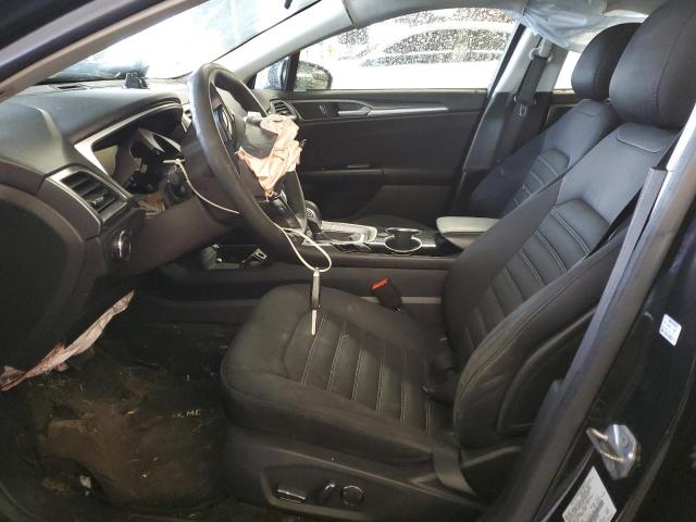 1FA6P0H79E5389390 - 2014 FORD FUSION SE BLACK photo 7