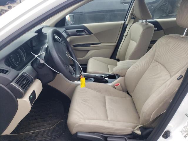 1HGCR2F32FA154519 - 2015 HONDA ACCORD LX WHITE photo 7