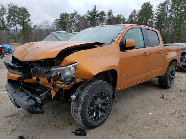 1GCGTDENXH1298810 - 2017 CHEVROLET COLORADO Z71 ORANGE photo 1