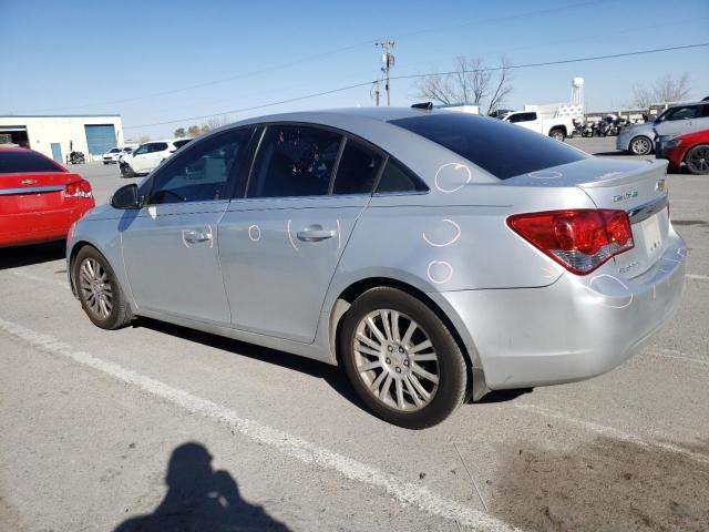 1G1PJ5SC6C7378280 - 2012 CHEVROLET CRUZE ECO SILVER photo 2