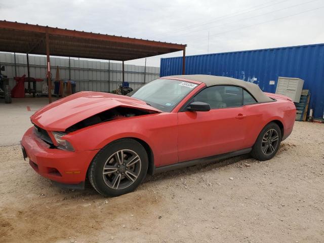 1ZVBP8EM6C5212517 - 2012 FORD MUSTANG RED photo 1