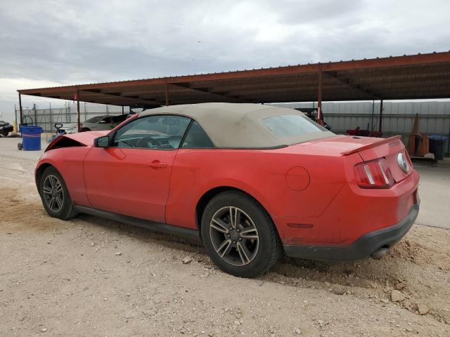 1ZVBP8EM6C5212517 - 2012 FORD MUSTANG RED photo 2