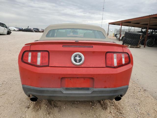 1ZVBP8EM6C5212517 - 2012 FORD MUSTANG RED photo 6