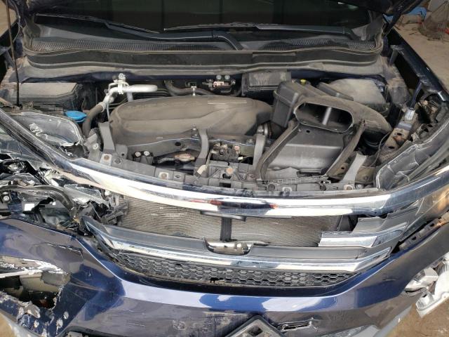 5FNYF6H54JB069796 - 2018 HONDA PILOT EXL BLUE photo 12