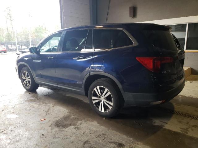 5FNYF6H54JB069796 - 2018 HONDA PILOT EXL BLUE photo 2