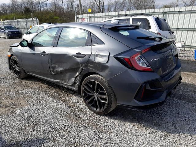 SHHFK7H40MU221270 - 2021 HONDA CIVIC SPORT 石墨色 照片 2