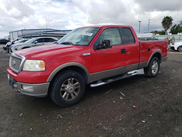 1FTPX12574KD96284 - 2004 FORD F150 RED photo 1
