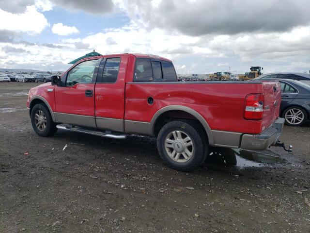 1FTPX12574KD96284 - 2004 FORD F150 RED photo 2