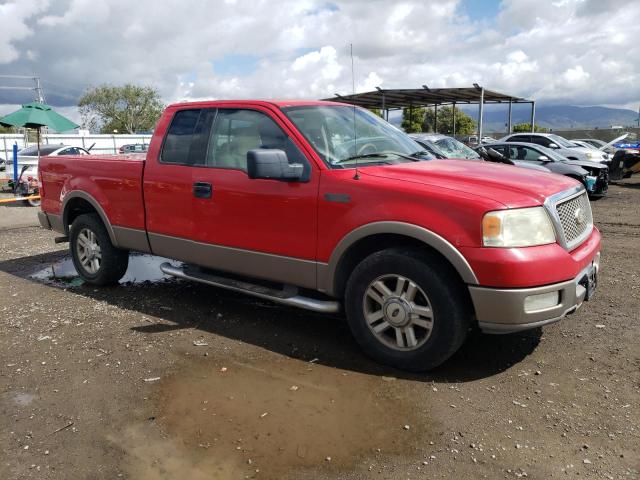 1FTPX12574KD96284 - 2004 FORD F150 RED photo 4