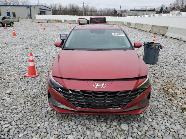 KMHLN4AJ9NU024287 - 2022 HYUNDAI ELANTRA LIMITED RED photo 5