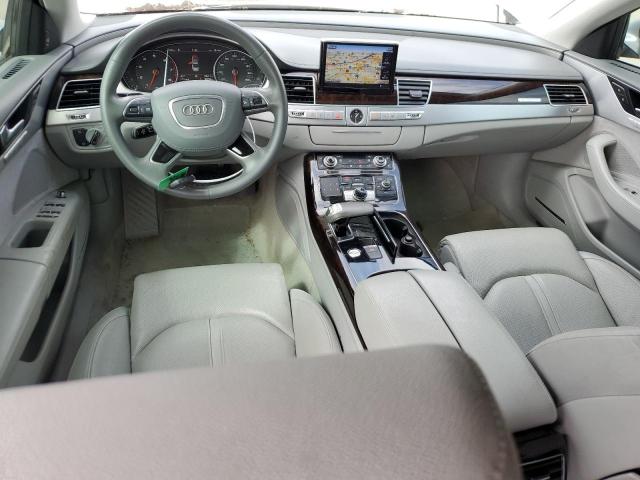 WAURGAFD0EN011252 - 2014 AUDI A8 L QUATTRO SILVER photo 8