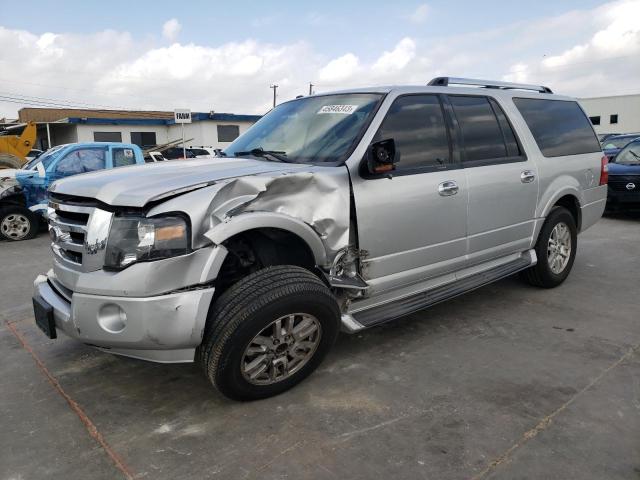 1FMJK1K58DEF35434 - 2013 FORD EXPEDITION EL LIMITED SILVER photo 1
