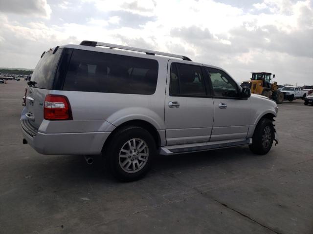 1FMJK1K58DEF35434 - 2013 FORD EXPEDITION EL LIMITED SILVER photo 3