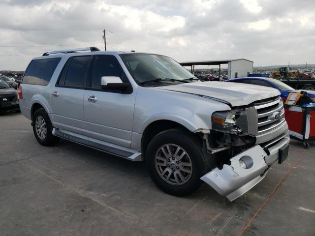 1FMJK1K58DEF35434 - 2013 FORD EXPEDITION EL LIMITED SILVER photo 4