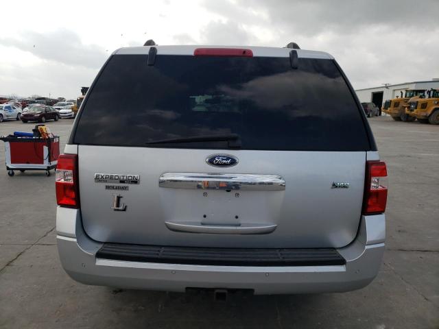 1FMJK1K58DEF35434 - 2013 FORD EXPEDITION EL LIMITED SILVER photo 6