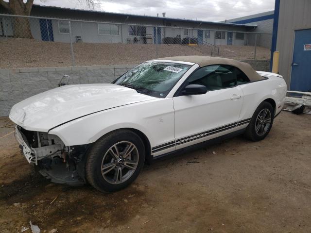 1ZVBP8EN0A5179360 - 2010 FORD MUSTANG WHITE photo 1