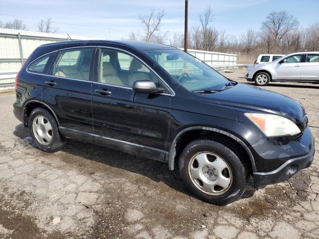 5J6RE48309L021161 - 2009 HONDA CR-V LX BLACK photo 4