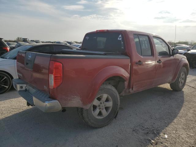 1N6AD0ER2CC462916 - 2012 NISSAN FRONTIER S RED photo 3
