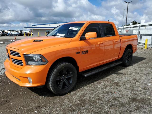 1C6RR7MT0HS570789 - 2017 RAM 1500 SPORT ORANGE photo 1