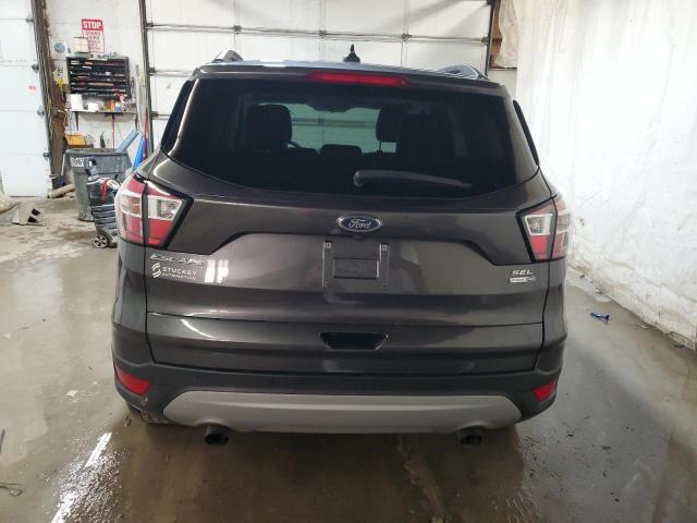 1FMCU9HDXJUB22562 - 2018 FORD ESCAPE SEL GRAY photo 6