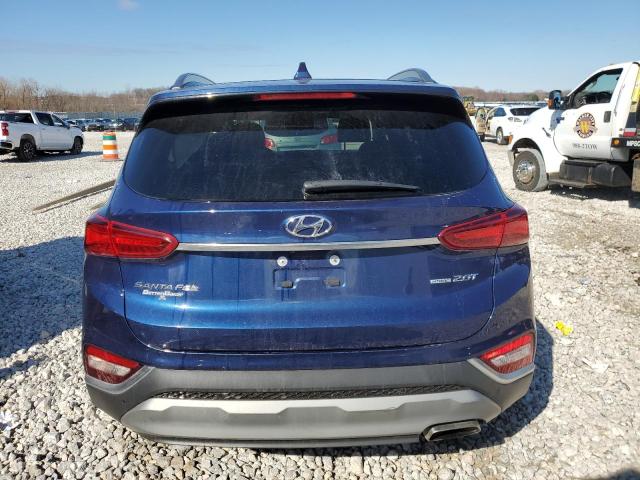 5NMS3CAAXLH207251 - 2020 HYUNDAI SANTA FE SEL BLUE photo 6