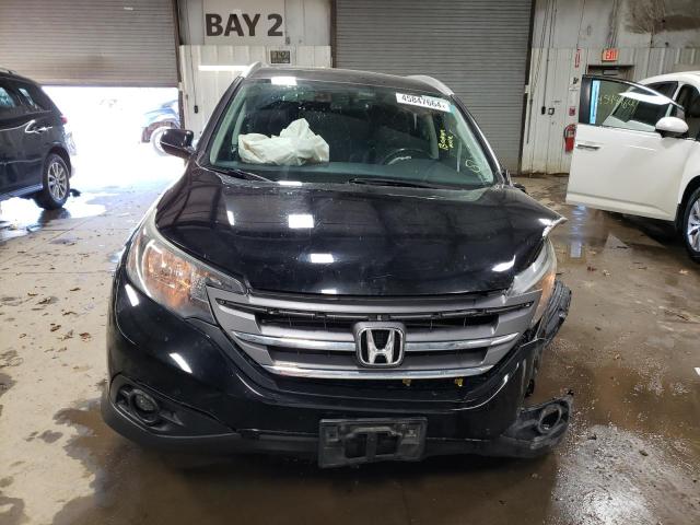 2HKRM4H75EH700949 - 2014 HONDA CR-V EXL BLACK photo 5