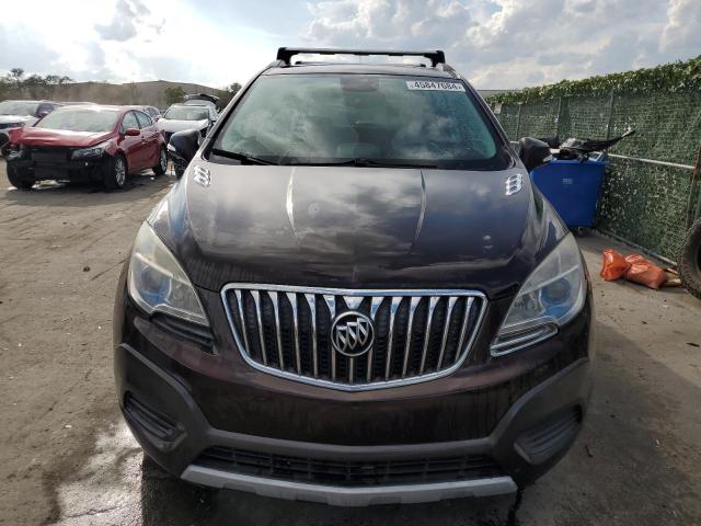 KL4CJASB6EB582660 - 2014 BUICK ENCORE BROWN photo 5