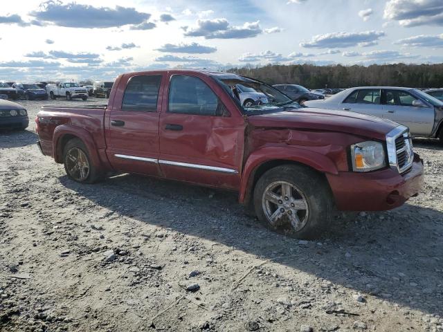 1D7HW28K87S270889 - 2007 DODGE DAKOTA QUAD RED photo 4