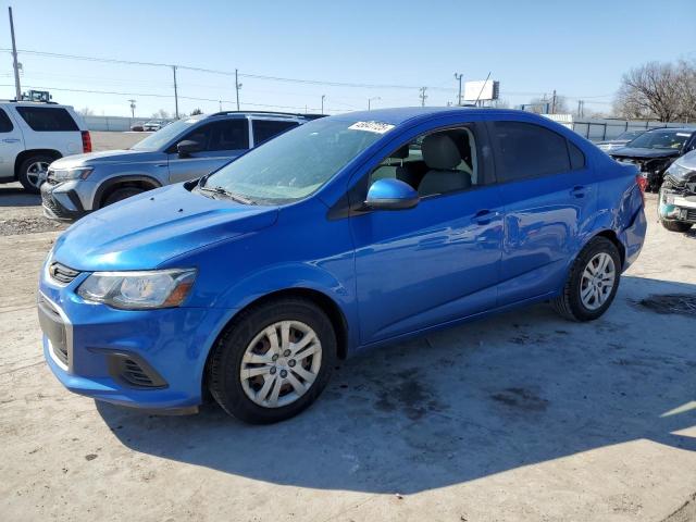 1G1JB5SH5H4164081 - 2017 CHEVROLET SONIC LS BLUE photo 1