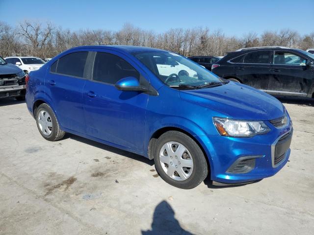 1G1JB5SH5H4164081 - 2017 CHEVROLET SONIC LS BLUE photo 4