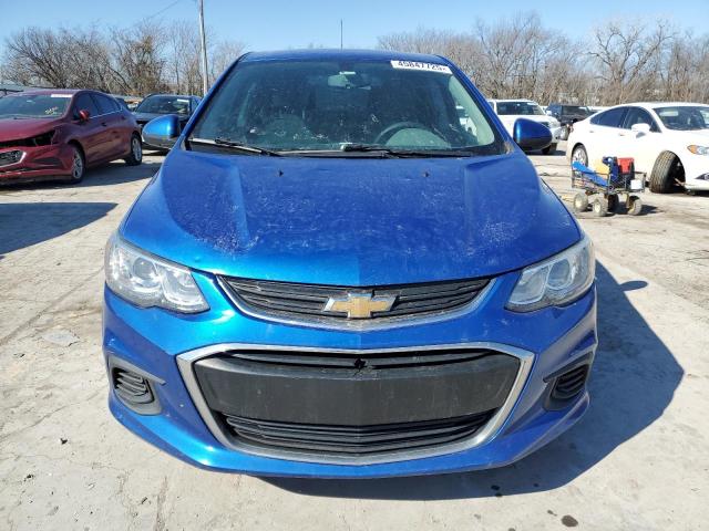 1G1JB5SH5H4164081 - 2017 CHEVROLET SONIC LS BLUE photo 5