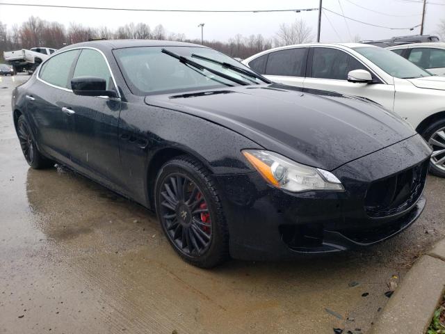 ZAM56RRA8E1095652 - 2014 MASERATI QUATTROPOR S BLACK photo 4