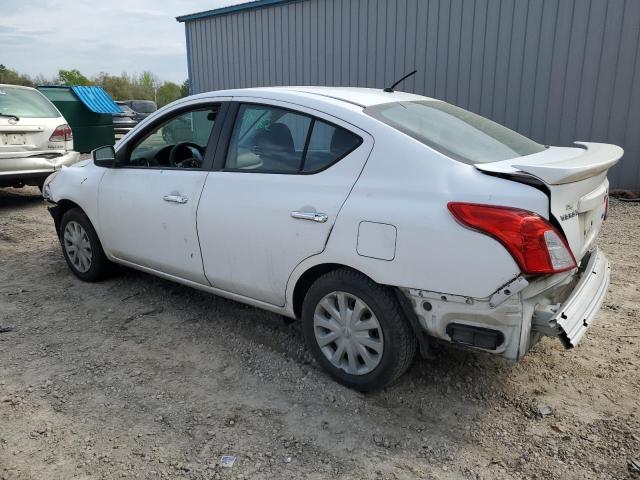 3N1CN7APXFL841258 - 2015 NISSAN VERSA S WHITE photo 2