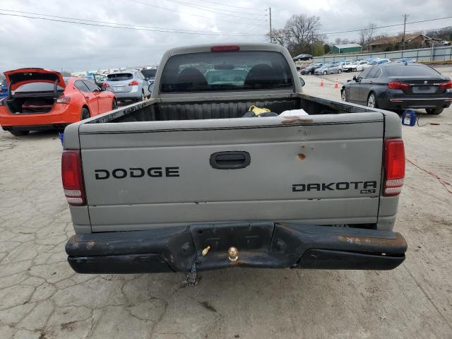 1B7FL26P3WS586160 - 1998 DODGE DAKOTA GRAY photo 6