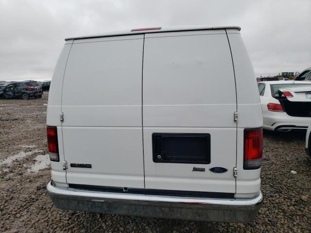 1FTNE1EW3ADA98400 - 2010 FORD ECONOLINE E150 VAN WHITE photo 6