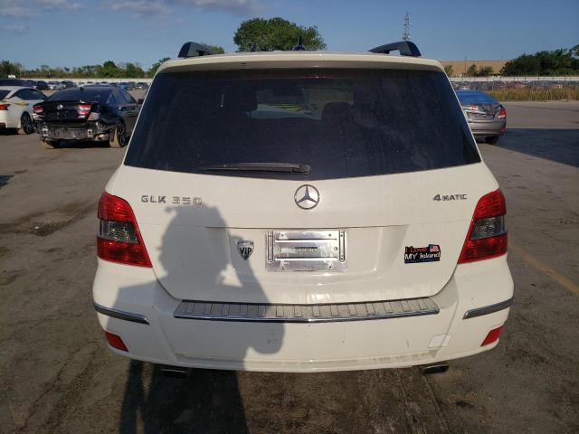 WDCGG8HBXCF918218 - 2012 MERCEDES-BENZ GLK 350 4MATIC WHITE photo 6