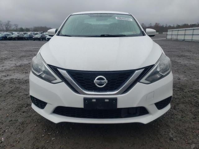 3N1AB7AP7KY457385 - 2019 NISSAN SENTRA S WHITE photo 5