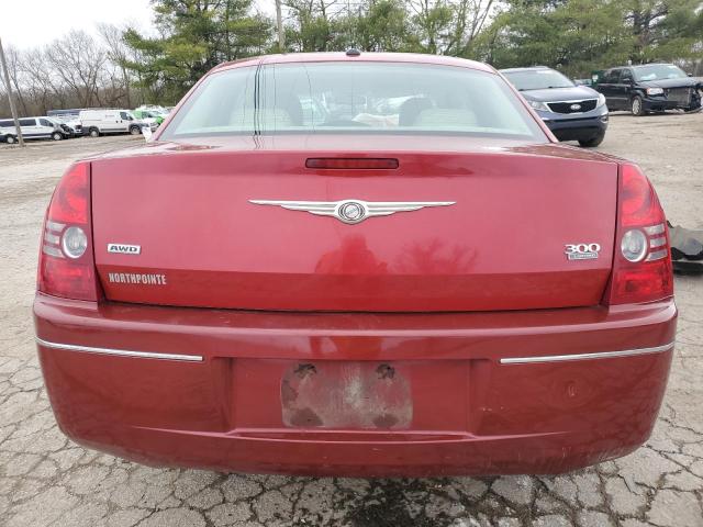 2C3CK5CV6AH115604 - 2010 CHRYSLER 300 TOURING RED photo 6